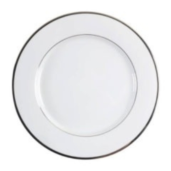Platinum Band Dinner Plate  (12)